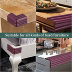 Corner Protector for Baby, Widen Edge Protector with Adhesive Backing, Baby Proofing Edge Corner Protectors Self Adhesive Furniture Corner Guard Bumper for Table, Desk, Fireplace (Brown, 16.4ft)