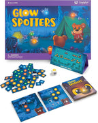 SimplyFun Glow Spotters - A Visual and Adventurous Math Game for Kids, Earn Your Firefly Badge with Addition - 1 to 4 Players, for Kids Ages 5 & Up