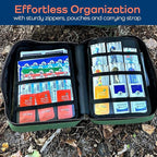 KeepGoing Large Home First Aid Kit for Kids – 270 Pc. for Car, Home, Dorm, & Boat with Latex-Free Bandages – 10 x 7 x 3.5 in. Travel First Aid Kit (Hunter Green)