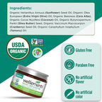 Wellements Organic Baby Chest & Foot Rub for 3 Months+ (1.8 Fl Oz) | Soothes & Comforts | Baby congestion relief* with Eucalyptus and Lavender | Free From Petroleum, Menthol and Artificial Fragrance