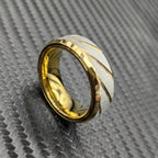 EDC Fidget Slider Fidget Toy Adult Stress Relief Metal Ratchet Ring Jewelry ADHD Recreational Fidget Toy Tactile Coin (Golden, 12)