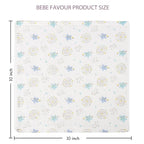 Baby Washcloths 4 Pack 100% Cotton Soft and Absorbent Terry Wash Cloths Wipes for Face Hand Body Burp Rag for Sensitive Skin Newborns Infants Toddlers 10" x 10"