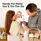 KeaBabies Organic Cotton Burp Cloths Baby Girl, Boy - 6-Pack Large Burping Clothes for Babies, Spit Up Rags, Super Soft & Absorbent Newborn Wash Towels, Gender Neutral, Non-Shrink (Stria, Terracotta)