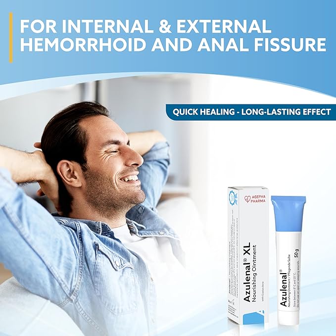 Ointment with Guaiazulene | Ointment for Diaper Rashes Itches Cuts & Sore Nipples | Suitable for Use for Babies and Nursing Mothers | Made in Europe (1 x 50 g)