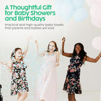 San Francisco Baby Washcloths for Newborn – Rayon from Bamboo Washcloths, Baby Wash Cloths Soft, Wash Cloths for Babies, Baby Wash Cloth – 6 Pieces, Gray