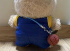 This Sports-Themed Basketball Football 3-Piece Set is Suitable for a 17cm Dolls and Also for Other of The Same Size. 【 Key Point 】 Only Clothes, no Dolls. (NO.30 - Deep Blue)