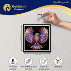 Magnetic Jigsaw Puzzles For Adults With Frame - Wooden Puzzle Animals 200 Piece - Lazer Cut Wooden Puzzles - Rompe Cabezas Para Adultos - Animal Head Wall Art Decor - Christmas & Birthday Gift (Eagle)