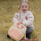 GAGAKU Toddler Backpack for Girls - Kids Mini Bag 2-6 years old Cartoon Breathable Comfortable Preschool Daypack for School Travel - Pink Strawberry