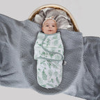 HOUSBAY Baby Swaddle Blanket Boy Girl,Super Soft Material Newborn Adjustable Swaddles for 0-3 Months,2-Way Zipper Sleep Sack 1 Pack