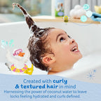 Childs Farm, Coco-Nourish Shampoo contains natural corn and coconut cleansers to gently clean and nourish hair leaving curls defined, 8.4 Fl Oz