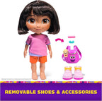 Dora, Sing & Explore Dora Doll with Music, Sound Effects, Bilingual Phrases, Doll Clothes & Accessories, Kids Toys for Girls & Boys Ages 3 and Up