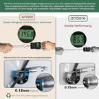 Bemece Stroller Rain Cover, Universal Stroller - Waterproof Windproof Travel Weather Shield Thick & Durable Protect from Dust and Snow with Breathable Ventilation Mesh Clear Visibility