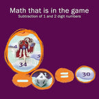 Cloud Hoppers Addition and Subtraction Game - Fun Math Board Game for 6-8 Year Olds, Easy to Play Educational Game for Kids at Home, Perfect STEM Toy Gift for Girls & Boys, Grade 1 & Up