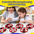 Alphabet Games Letter Learning Toys ABC Flash Cards for Toddler, Speech Therapy Alphabet Matching Game for Kids, Homeschool Supplies Kindergarten Preschool Classroom Must Haves