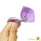 Baby Shark Kids Hair Bows - Hair Accessories Gift Set - 7 Pcs 4 Inch Bundle for Girls - Different Character on each Clip - Alligator Clip - Ages 3 +