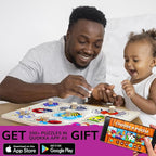 QUOKKA Wooden Puzzles for Toddlers 1-3 - 6XSET Toddler Puzzles Ages 2-4 with Rack - Learning Alphabet - Numbers - Animals Toy Puzzles for Toddlers 3-5 - Wood Games Gift for Boys and Girls