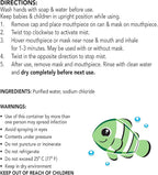 Vicks Sinex Kids Saline Easy Mist Refill, Drug Free Saline, Ages 1 Month+, Gently Clears and Soothes Everyday Stuffy Noses, Safe for Daily Use, 1.7 OZ