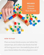 SimplyFun Kilter - The Educational Game of Levers & Motion - Irresistible Game & Hilarious Family Fun with an Introduction to Physics & Predicting Outcomes - Kids Game - 2 to 4 Players - Ages 8 & Up