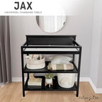 Dream On Me Jax Universal Changing Table in Matte Black