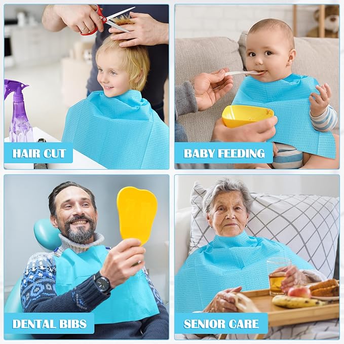 Mixweer 1000 Pcs Baby Disposable Changing Pads Quick Absorb Diaper Changing Table Pads Sanitary Liners Soft Waterproof for Baby Child Adult Pets Travel Change Stations(Blue)