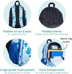 Wildkin Blue Dino 15 Inch Backpack