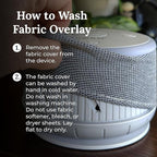 Yogasleep Dohm Nova White Noise Sound Machine, Better Sleep for Babies & Adults. Includes Night Light, 10 Fan Speeds & Calming Pink Noise for Louder Noise Masking. Noise Canceling for Office Privacy.