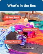 SimplyFun Crystal Cup Rally - Educational Kids Game - Develops Reasoning Skills, Planning, & Strategic Thinking - 2-5 Players, Ages 7 & Up