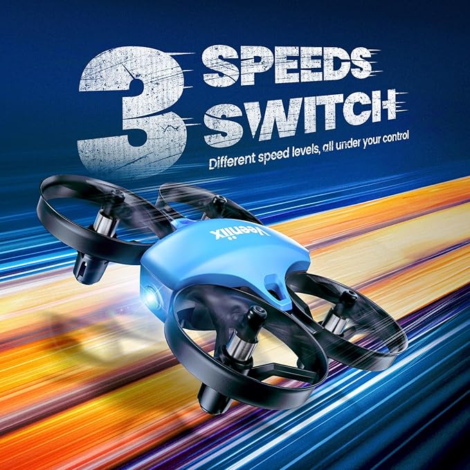 V995 Mini Drones for Kids 8-12 and Beginners,Indoor RC Quadcopter,Small Helicopter Plane with 3D Flips,360° Rotation,Circle Fly,Auto Hover,Headless Mode and 3 Batteries,Gift for Boys and Girls