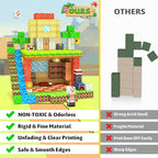 Magnetic Blocks, Magnetic Building Blocks, Magnet Cubes Kids Toys Farm games, Sensory STEM Building Toys for 3-5 4-6 5-7 6-8 Year Old Boys Girls, Christmas Birthday Gifts for Boys & Girls Ages 3+