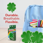 BioSwiss Bandages, 4 Leaf Clover Shaped Self Adhesive Bandage, Latex Free Wound Care, Fun First Aid Kit Supplies for Kids and Adults, 24 Count