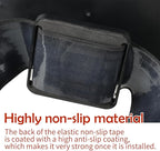 Funbliss Baby Car Mirror for Fixed Headrest, Compatible with Tesla Car Mirror for Baby and Other Models, 360° Rotation Clear & Wide View, Easy Install with Non-Slip Elastic Fixing