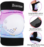 BOSONER Kids/Youth Knee Pad Elbow Pads for Roller Skates Cycling BMX Bike Skateboard Inline Rollerblading, Skating Skatings Scooter Riding Sports
