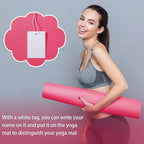 10 Pack Yoga Mats Bulk, 68'' x 24'' x 4mm Thick Yoga Mats for Kids and Adult Gym Mats Bundle Latex Free Exercise Mats with Non Slip Texture for Outdoor Yoga, Pilates or Workout