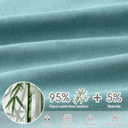 FUNUPUP Rayon Made from Bamboo Nursing Pillow Cover Compatible with Boppy Nursing Pillow, Stretchy Baby Nursing Covers for Breastfeeding Pillows for Boys Girls, Green