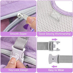 Accmor Toddler Harness Leash, Cute Deer Kids Harness + Anti Lost Wrist Link, Collapsible Child Leash for Outdoor Travel, Portable Baby Walking Harness Protector Wristband Strap for Baby Girls