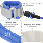 Blisstime Toddler Leash, 2 Pack Kid Leash Anti Lost Wrist Link with Key Lock Baby Leash Harness for Toddler (Blue+Pink)