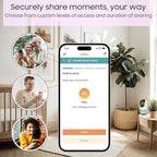 CHILLAX DM568 Video Baby Monitor – 2K QHD Baby Monitor with Camera and Audio w/Remote Pan‑Tilt‑Zoom, 5″ 720p Color Screen, Auto Dimming LED, Night Light & Sleep Trainer, Wi‑Fi/Non‑Wi‑Fi Viewing