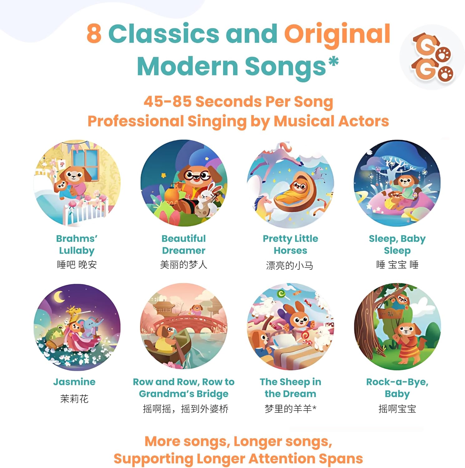 GO GO Learning Chinese is Fun Vol. 3: Chinese Learning Book with 8 Songs, Bilingual Chinese English Books for Kids, Chinese New Year Gifts, Learn Chinese, Chinese Gifts, Chinese Book