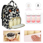Femuar Diaper Bag Backpack Multifunction Maternity Diaper Bag for Baby Girls & Boys Large Capacity Travel Nappy Bags