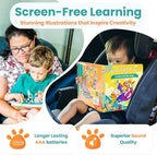 GO GO Creative Activity Nursery Rhymes: Nursery Rhyme Books, Sound Book, 10 Songs, Talking Books for Toddlers 1-3, Music Books for Toddlers 1-3, Interactive Books for 1 Year Old, Baby Music Book