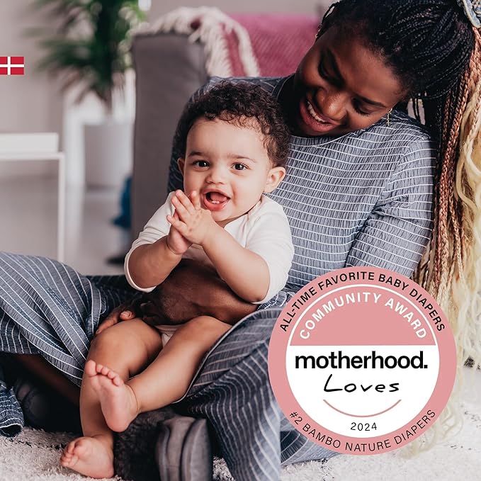 Bambo Nature Hypoallergenic Training Pants, Eco-Labelled Training Pants, Totally Chlorine-Free, Skin Friendly - Size 6 (95 Count)