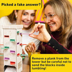 Don't Fall for It – Fun Trivia Board Game Age 3+ for Families and Kids | Hilarious Family Game for All Ages | 2+ Players, Portable and Easy to Play