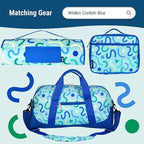 Wildkin 12-inch Kids Backpack – Padded, Adjustable, Ideal for Daycare & Travel (Confetti Blue)