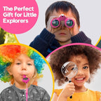 Binoculars for Kids, Toys for 3-12 Year Old Girls and Boys, Bird Watching Hiking 4 5 6 7 8 9 Year Old Girl Boy Christmas Birthday Gifts, Outdoor Toys for Kid Set with Magnifying Glass & Compass