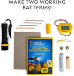 National Geographic Battery Making Kit - Potato Clock and Penny Powered Flashlight Science Kit, 2 Electricity STEM Projects for Kids, Electrical Circuit Toy for Boys and Girls (Amazon Exclusive)