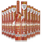 Mission Meats Beef Sticks – 100% Grass Fed & Pasture Raised, Sugar Free, Individually Wrapped Healthy Snacks, Whole 30 & Paleo Friendly, Jalapeno 1oz (Pack of 24)