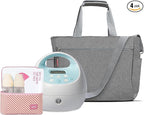 Spectra - S1 Plus Electric Breast Milk Pump with Tote Bag, Breast Milk Bottles and Cooler for Baby Feeding
