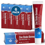 Zinc Oxide Ointment for Adults and Babies -1 oz Diaper Rash Ointment, 6 Pack - Skin Protectant for Diaper Rashes, Cuts, and Burns
