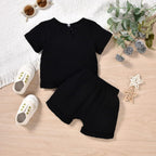 Gender Neutral Baby Linen Summer Outfit