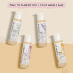 The Honest Company 2-in-1 Cleansing Shampoo and Body Wash Face Lotion Bundle Gentle for Baby Naturally Derived Citrus Vanilla Refresh 18.5 fl oz